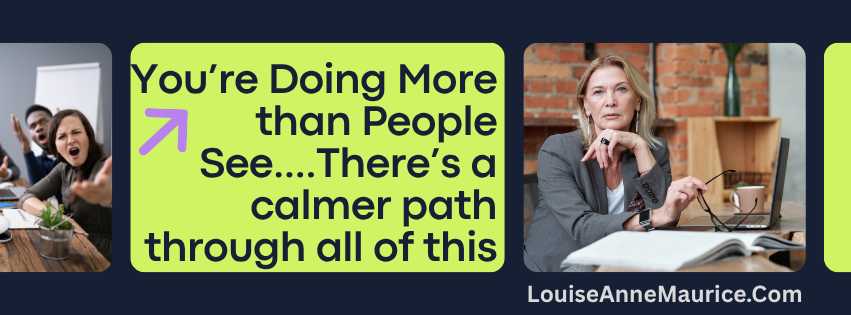 An Image of Exhausted Leader Sitting at Desk Experiencing cognitive overload, decision fatigue and rising expectations.